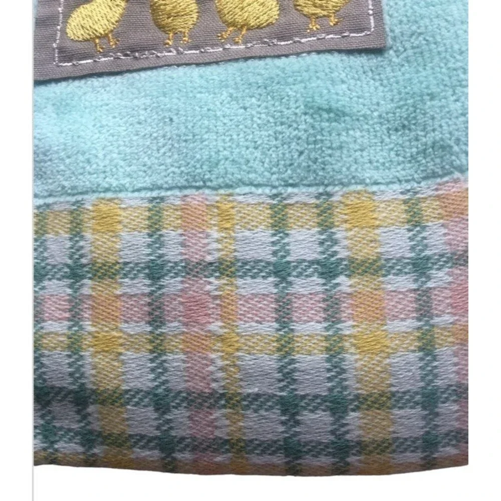 Easter Chicks Hand Towels Peepin It Real Bathroom Bath Summer Spring Set of 2
